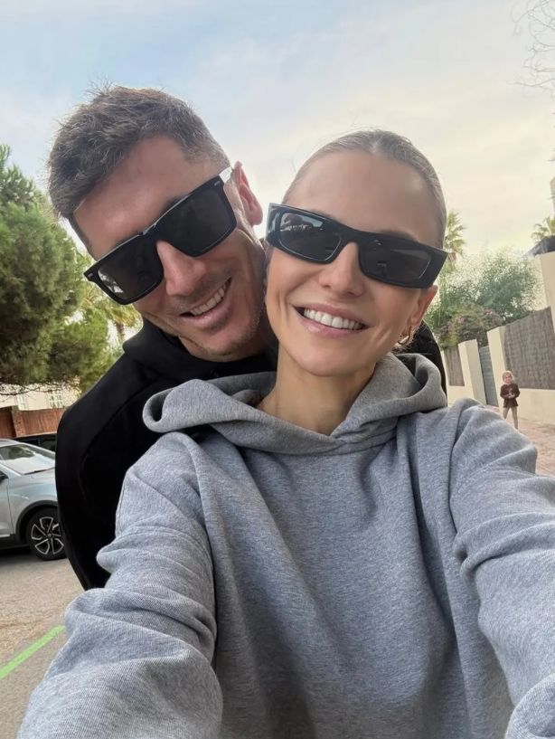 Anna i Robert Lewandowscy