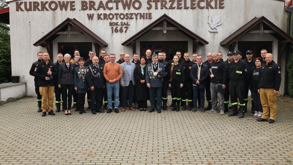 IV Turniej Strzelecki Jednostek OSP Gminy Krotoszyn odbył się na strzelnicy Kurkowego Bractwa Strzeleckiego w Krotoszynie