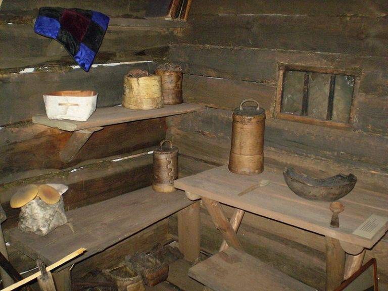 Sprzęt rodziny Łykow w krasnojarskim muzeum