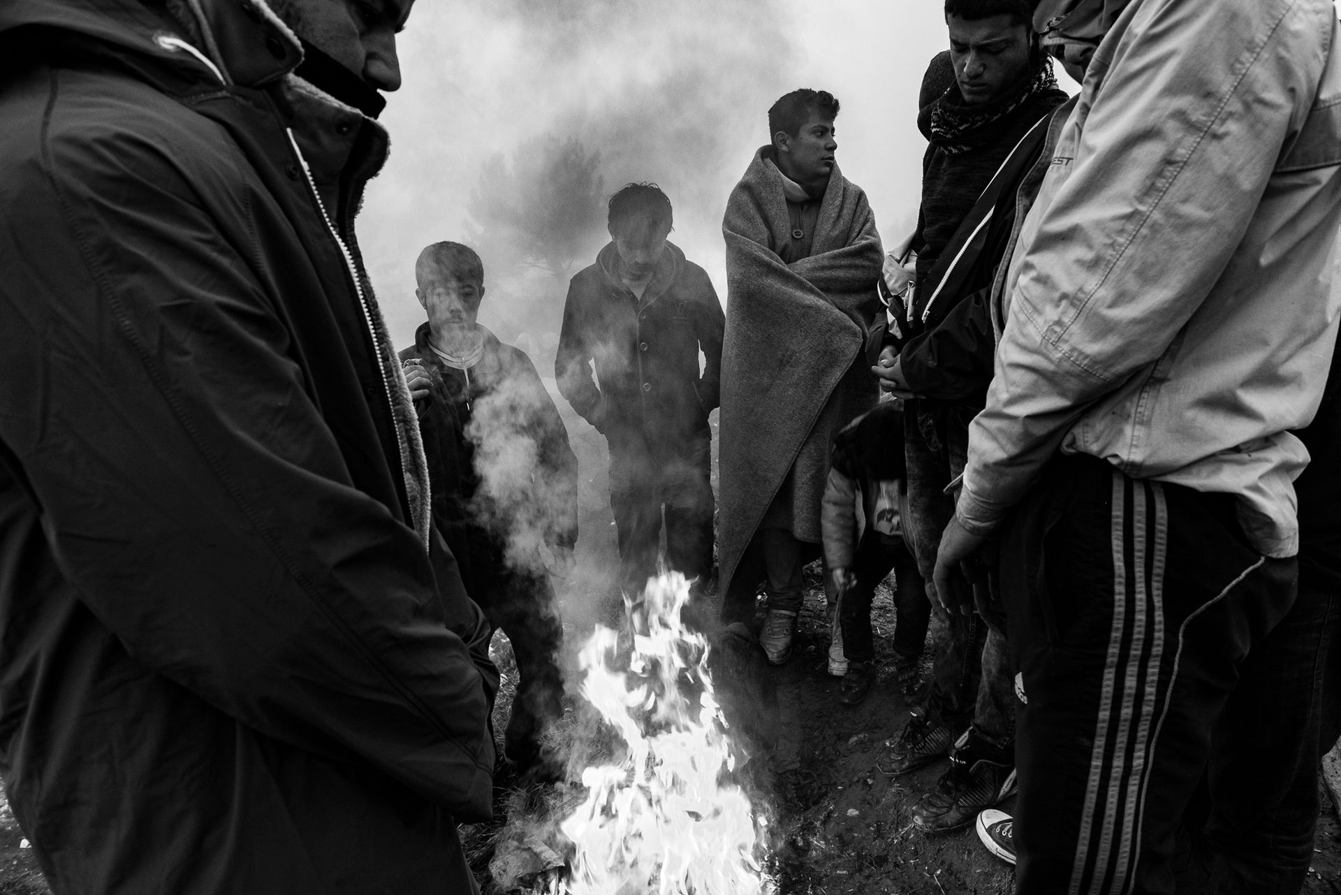 Szymon Barylski przez miesiąc fotografował obóz dla uchodźców między Grecją, a Macedonią 4