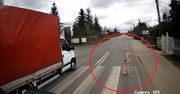 Wyprzedzał przed przejściem dla pieszych. Czujność dziecka zapobiegła tragedii WIDEO