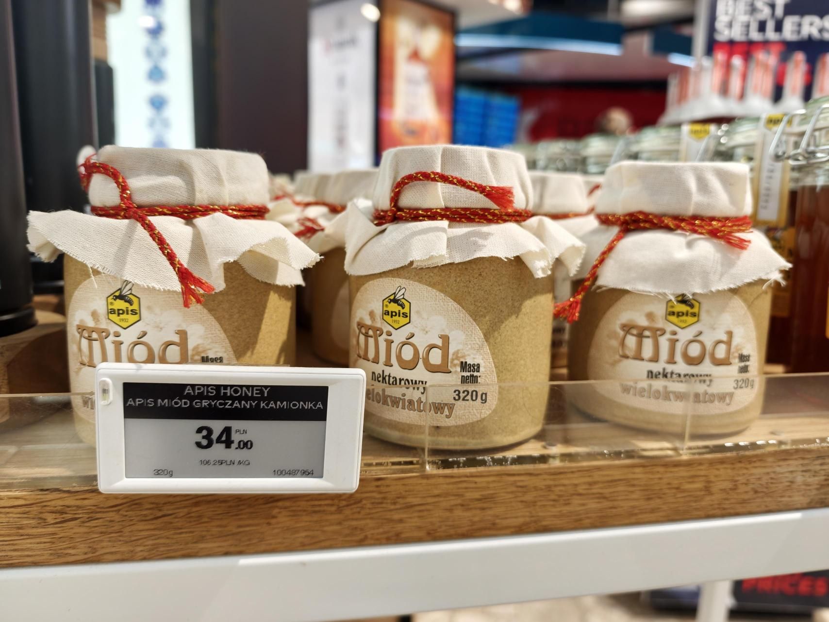 Miód w słoiczku 