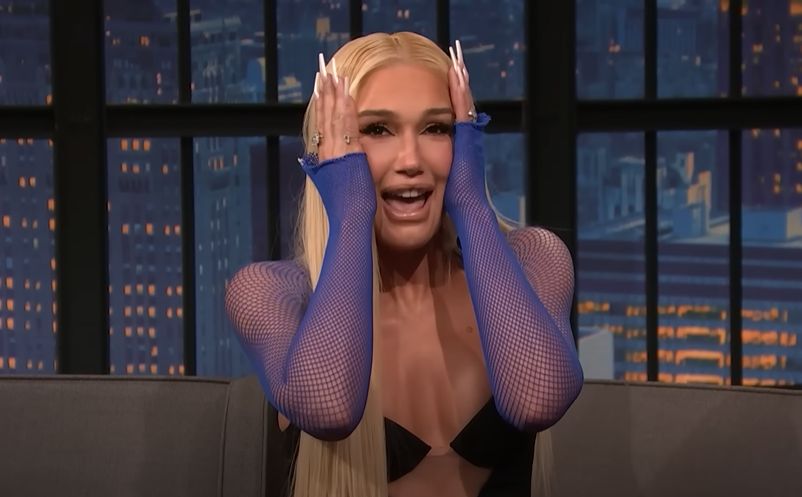 Gwen Stefani w programie Setha Meyersa. Fani martwią się o jej aparycję