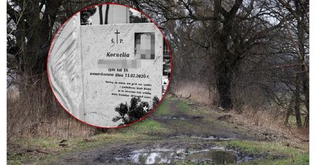Tak wygląda grób zamordowanej Kornelii. Poruszający napis