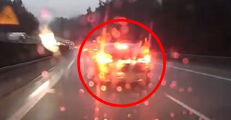 BMW zajechało drogę i nagle zahamowało. Przerażające nagranie wideo