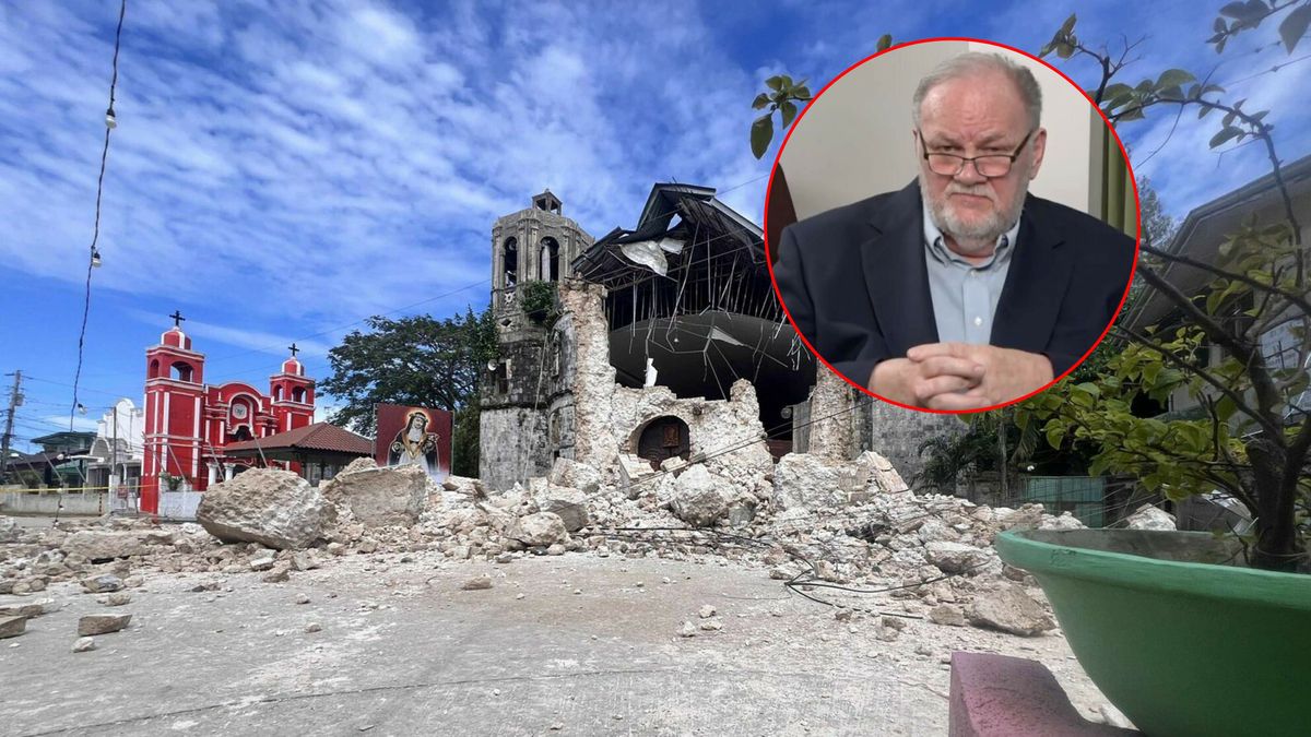 Ojciec Megan Markle był na Filipinach w momencie trzęsienia