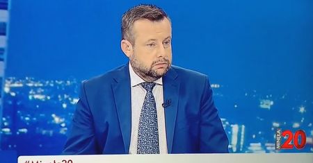 To musiało boleć. Prezenter TVP nie wiedział, jak zareagować
