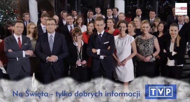 Beata Tadla, Jarosław Kulczyki i Joanna Racewicz biegną włączyć lampki na choince (wideo)