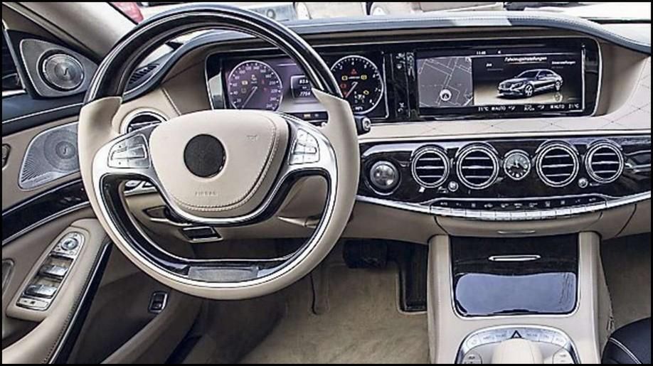 Mercedes Klasy S Wnętrze