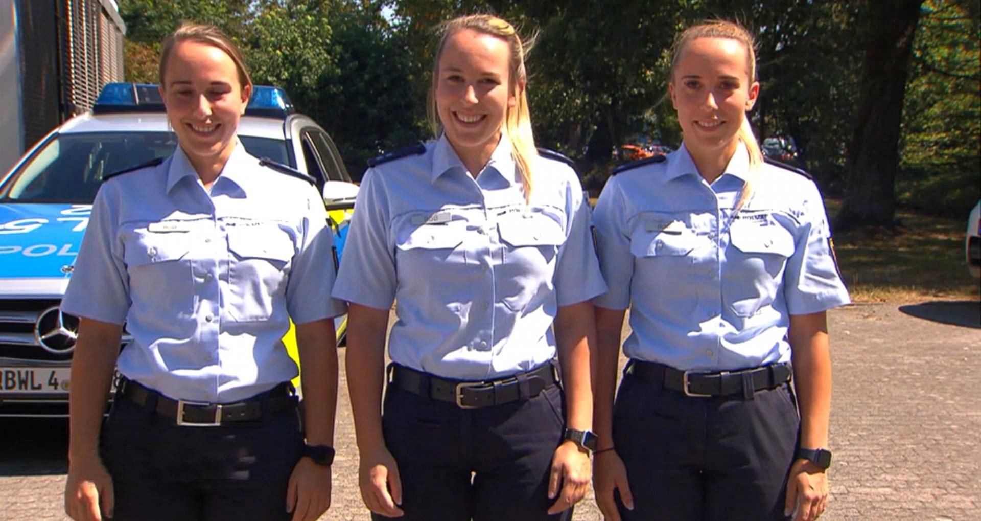 Trzy siostry z Niemiec zostały policjantkami