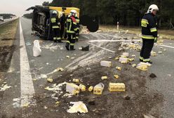 Takiej interwencji nikt się nie spodziewał. Niecodzienny widok na A4