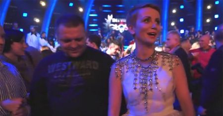 Zielińska przebrana za "bombkę"!
