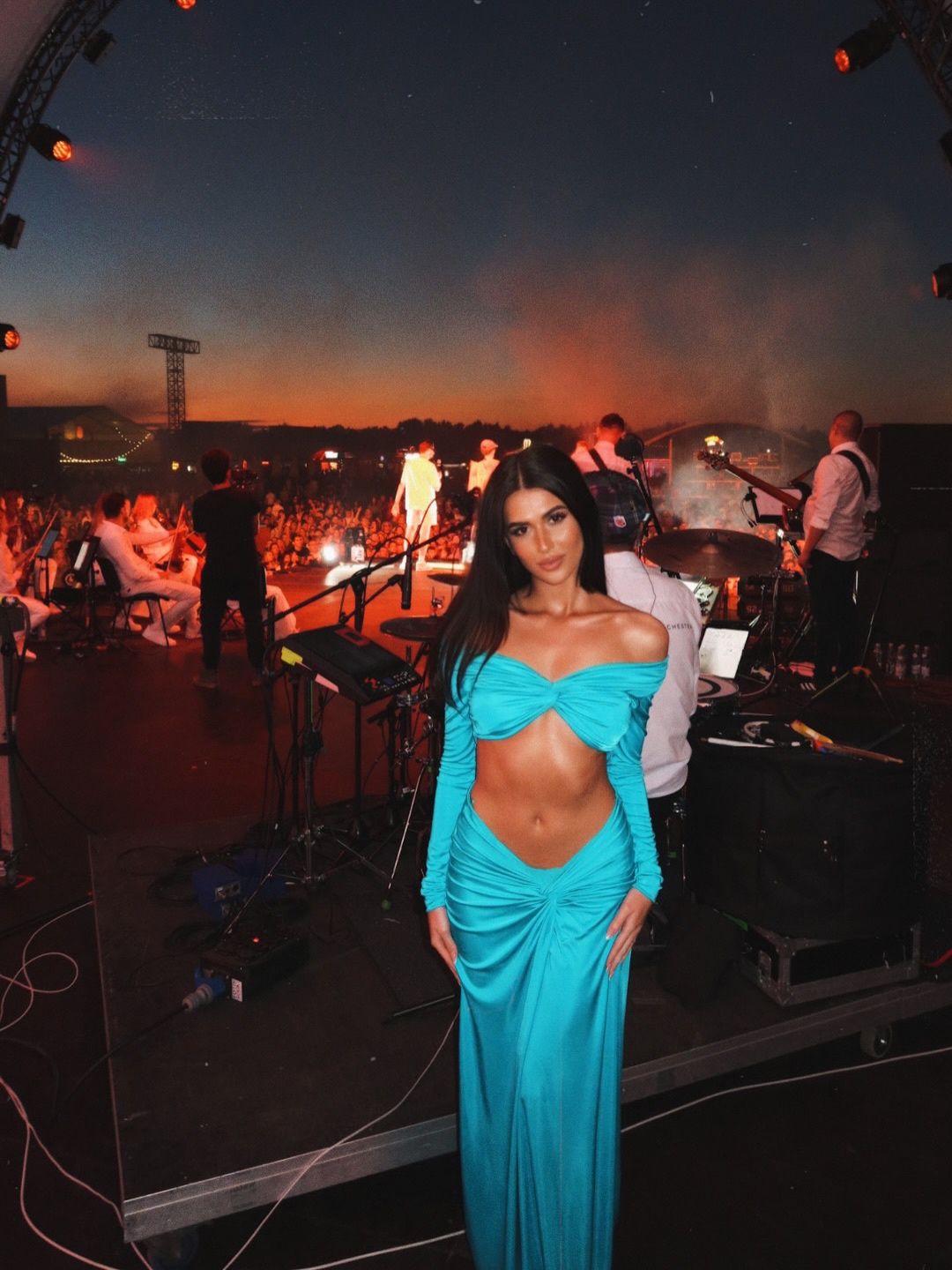 Roksana Węgiel za kulisami Sun Festival