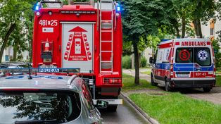 Jędrzejów: Wypadek na skrzyżowaniu. Jedna osoba w szpitalu