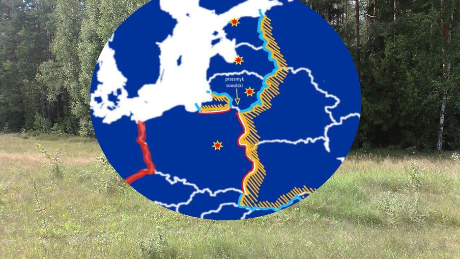 Przesmyk suwalski nazywany jest europejską piętą Achillesa 
