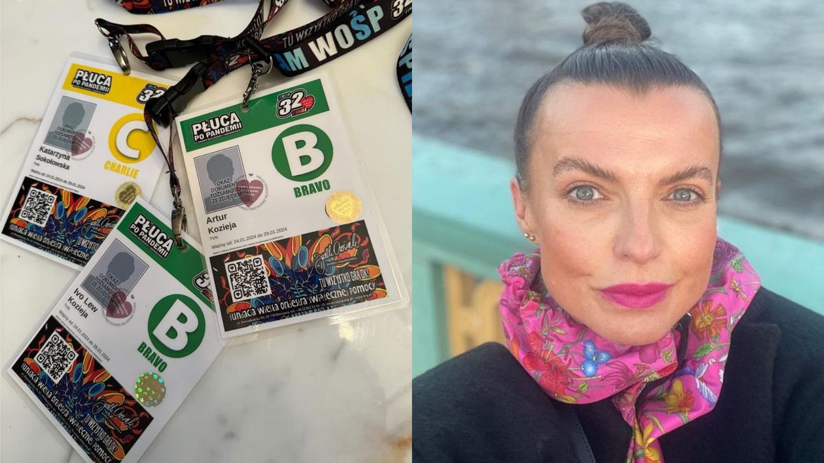 Katarzyna Sokołowska i jej bliscy wspierają WOŚP. Mały Iwo Lew rośnie jak na drożdżach