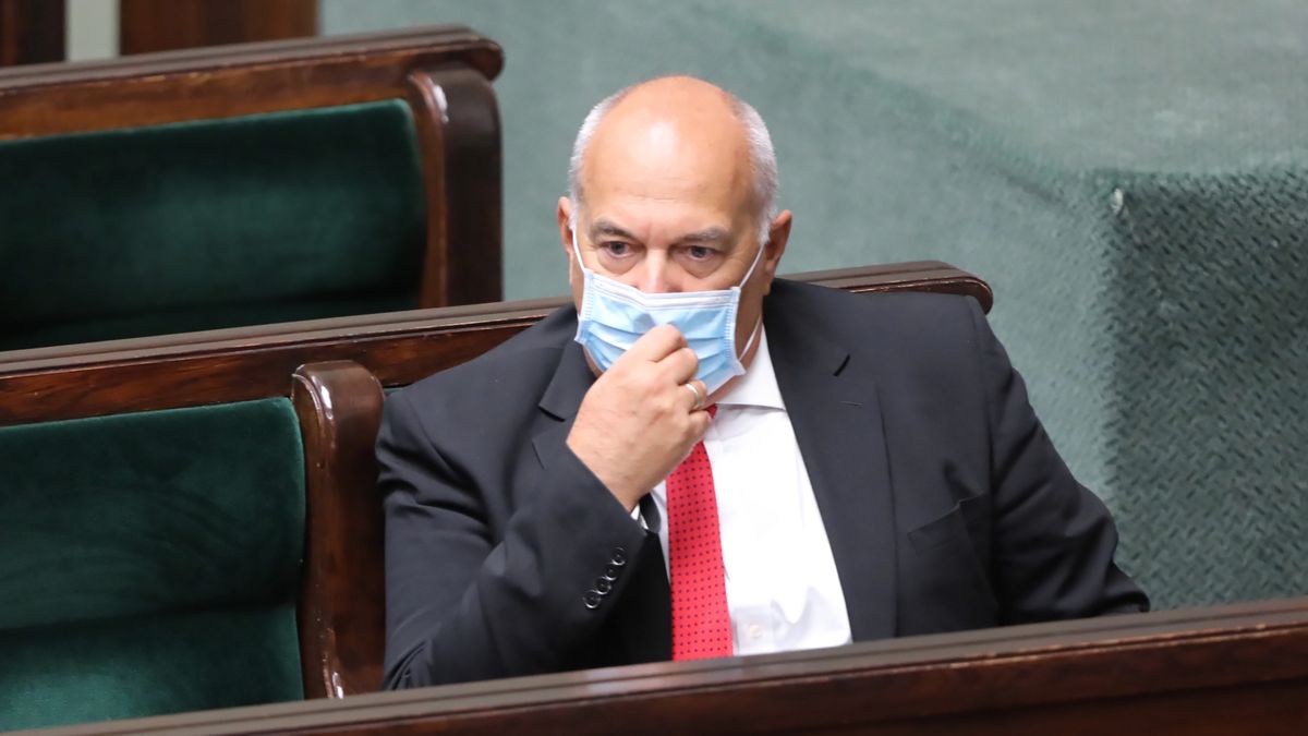 Minister finansów, funduszy i polityki regionalnej Tadeusz Kościński  PAP/Wojciech Olkuśnik