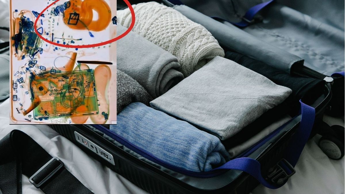 Na zdjęciu rentgenowskim walizki celnicy dostrzegli podejrzany kształt