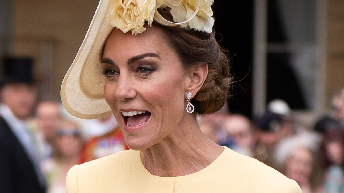 Księżna Kate w masełkowej sukience
