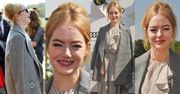 Emma Stone w za dużej marynarce