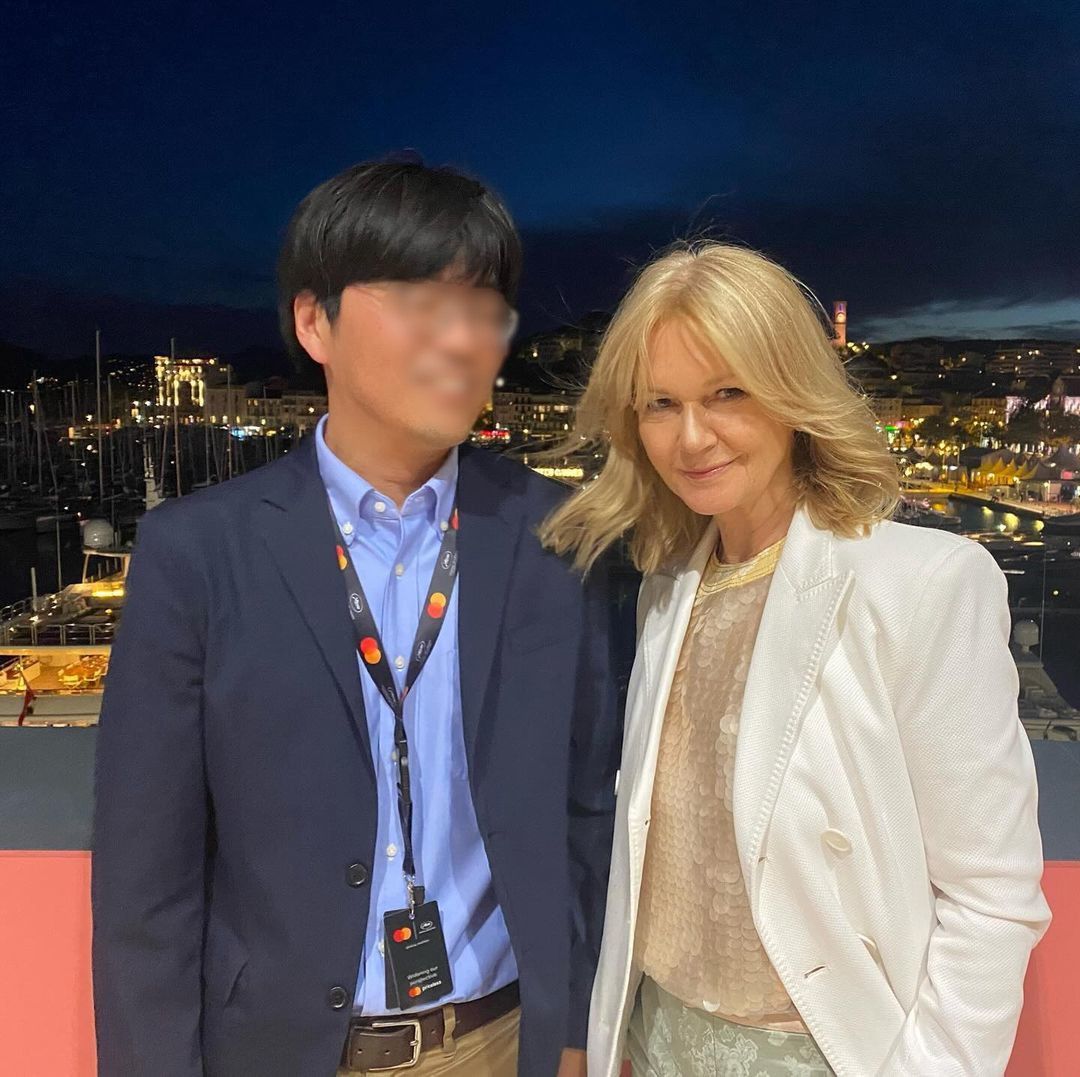 Grażyna Torbicka na kolacji w Cannes. Jak zawsze zaskoczyła stylizacją