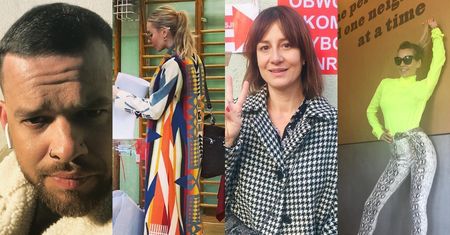 Celebryci głosują w wyborach: selfie przy urnie i walka o demokrację (ZDJĘCIA)