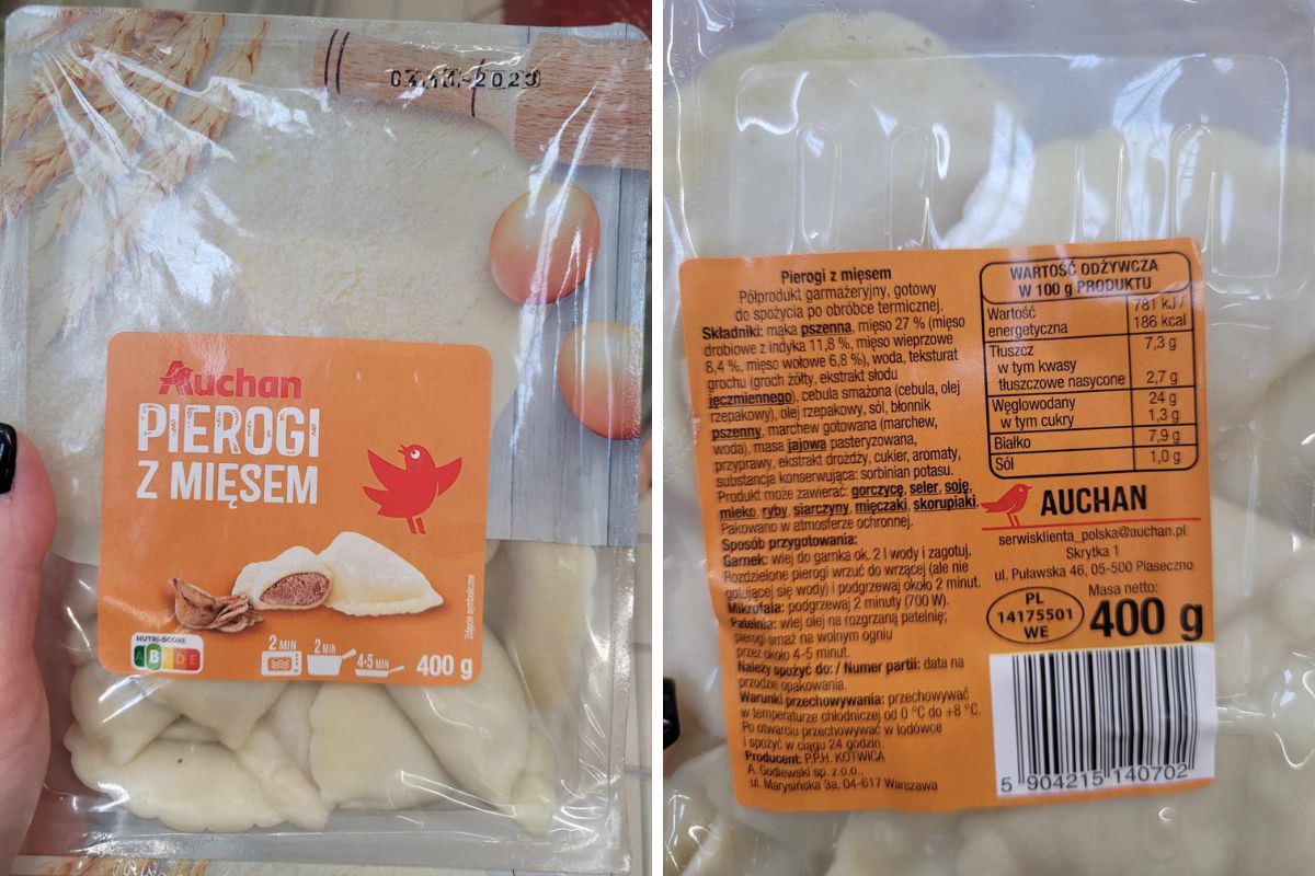 Przetworzony produkt zawierający cukier, kwasy tłuszczowe nasycone czy substancje konserwujące ma oznaczenie B