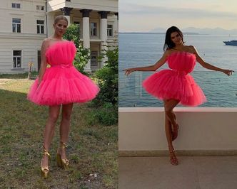 Jessica Mercedes i Kendall Jenner w takich samych sukienkach. Która wyglądała lepiej? (FOTO)