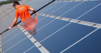 W Niemczech otwarto gigantyczną elektrownię słoneczną