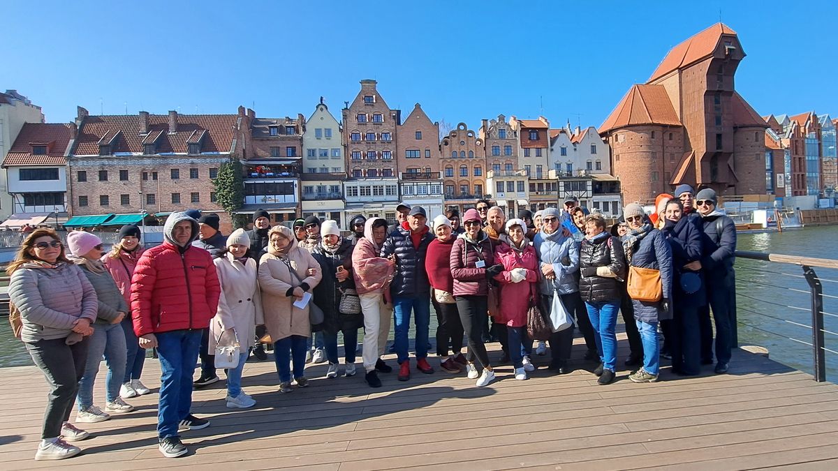 Do Gdańska przyjeżdżają wszyscy - uczniowie, emeryci, rodziny z 