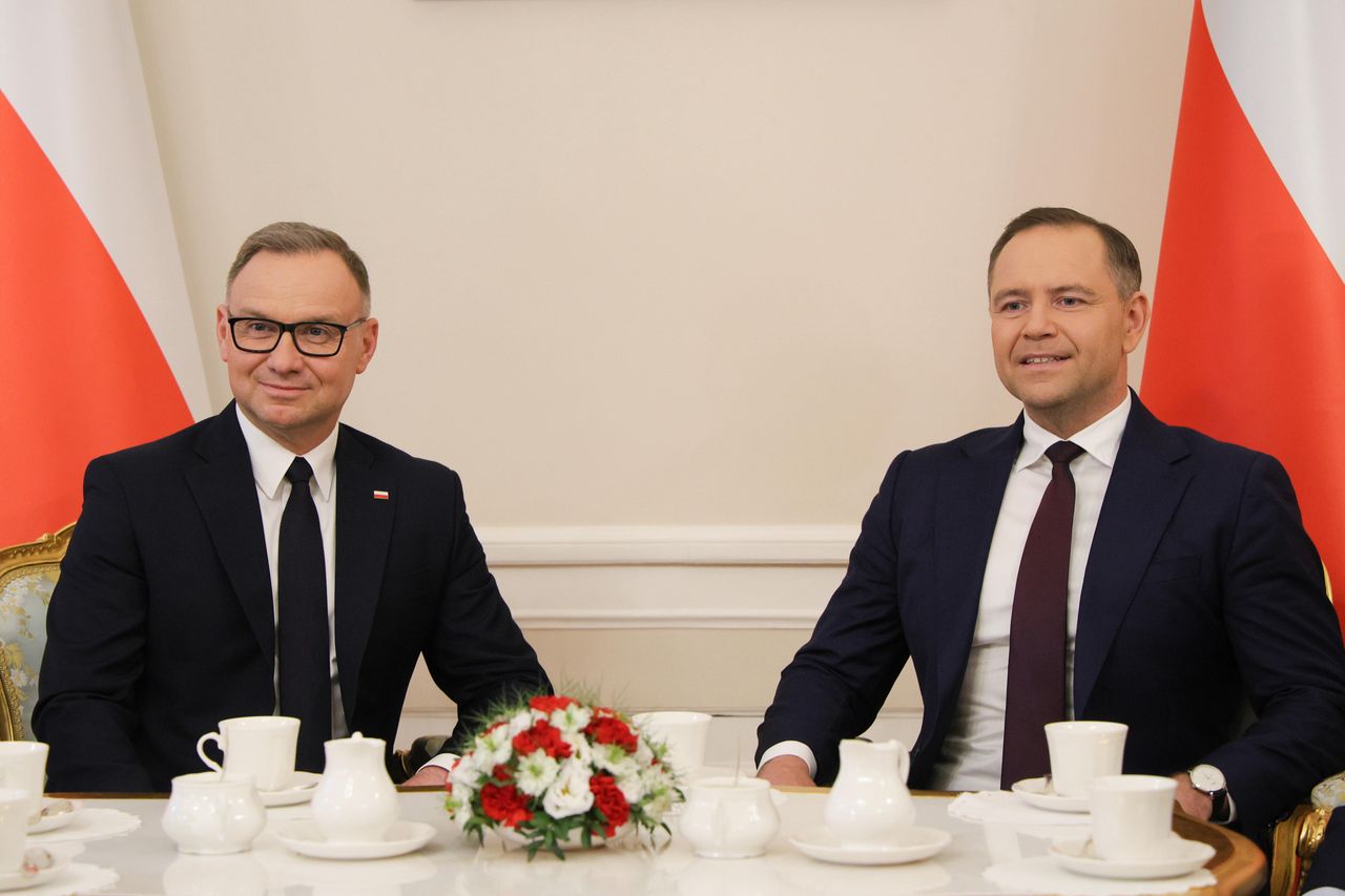 Duda rozmawia z Nawrockim. "Żeby mógł to sobie jeszcze przemyśleć"