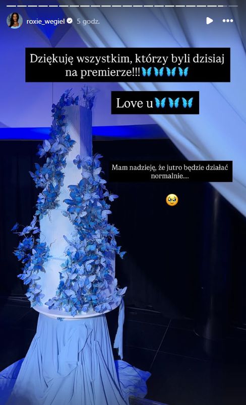 InstaStories Roksany Węgiel