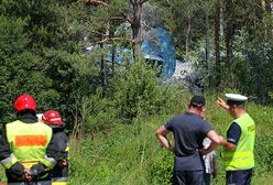 Wypadek samolotu w Olsztynie