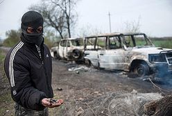 Miejsce krwawej strzelaniny na Ukrainie