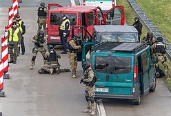 Ćwiczenia na A4 przed szczytem NATO i Światowymi Dniami Młodzieży