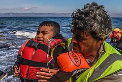 Uchodźcy na greckiej wyspie Lesbos - wciąż przypływają nowi