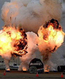 Ćwiczenia na międzynarodowym lotnisku LAX