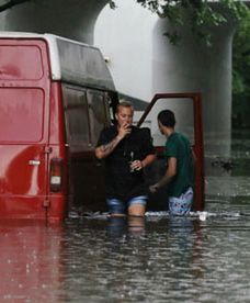 Nawałnica nad Warszawą