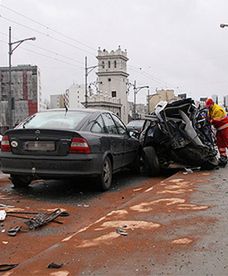 Wypadek w Warszawie
