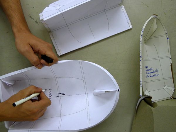 Łódka, którą można poskładać jak kartkę papieru 4