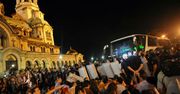 Starcia przed bułgarskim parlamentem w Sofii