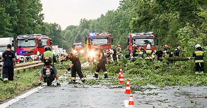 Nawałnice nad Polską