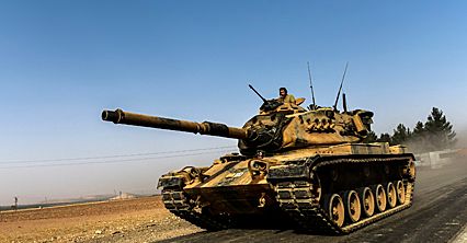 Turcy wjechali do Syrii
