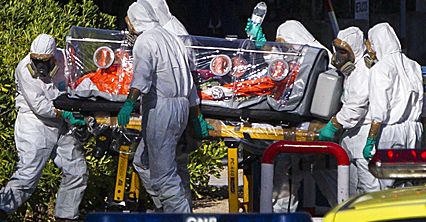 Epidemia wirusa gorączki krwotocznej