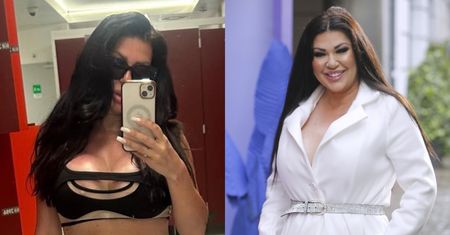 Odchudzona Iwona Węgrowska pozuje po treningu (FOTO)