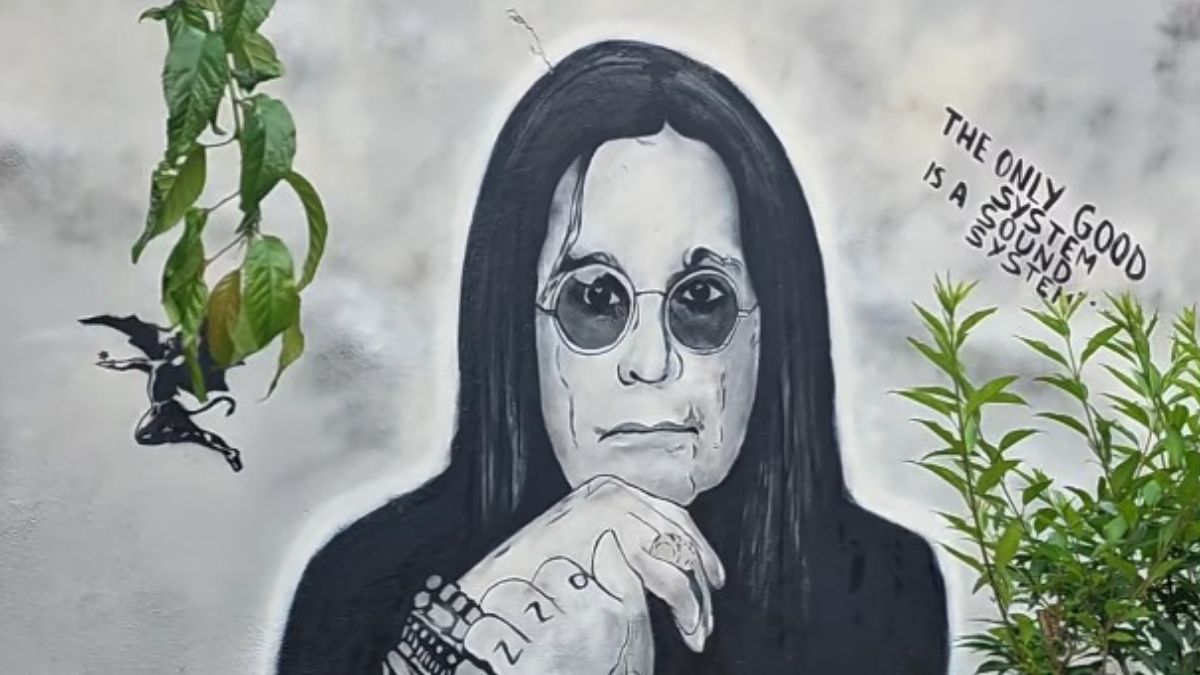 Ozzy Osbourne miał mural w Warszawie. Malunek został zniszczony
