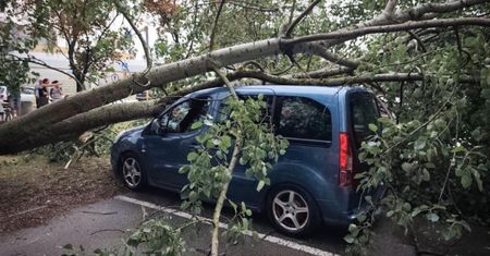 Szkody po burzy a odszkodowanie. Przed tym chronią polisy OC i AC