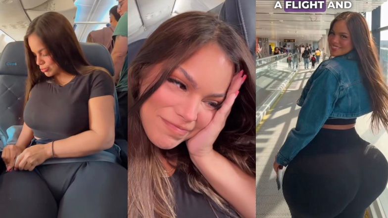 Instagram model Gracie Bon campaigns for wider airplane seats: A curvy issue in the air