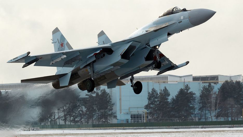Rosyjski myśliwiec Su-35S