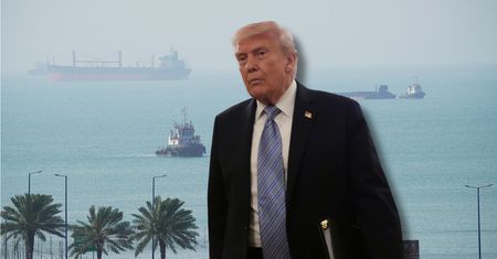 Trump zbagatelizował sprawę. "Statki płyną dalej"